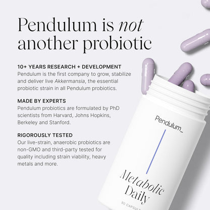 Pendulum Metabolic Daily 90 CAPSULES